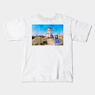 Covehead Lighthouse PEI 15 Kids T-Shirt